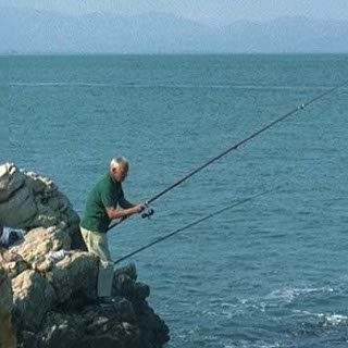 Pesca nas rochas - ledgering